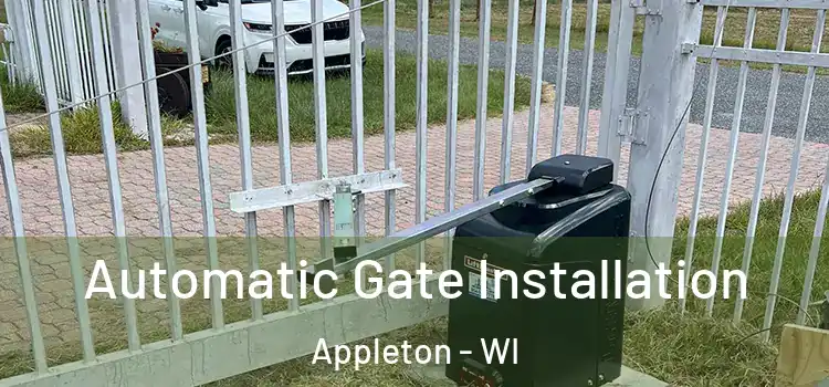  Automatic Gate Installation Appleton - WI
