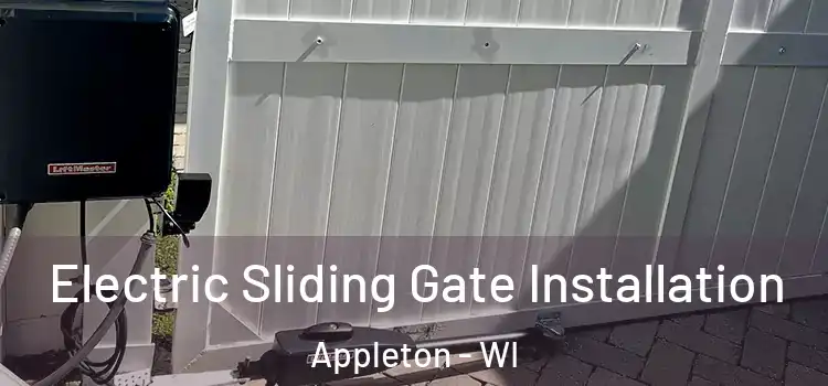 Electric Sliding Gate Installation Appleton - WI