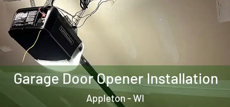  Garage Door Opener Installation Appleton - WI