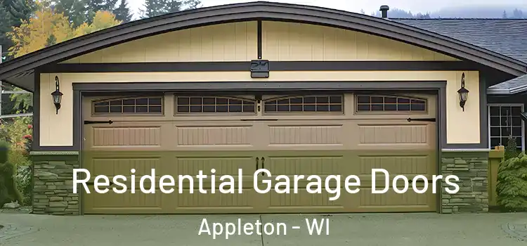  Residential Garage Doors Appleton - WI